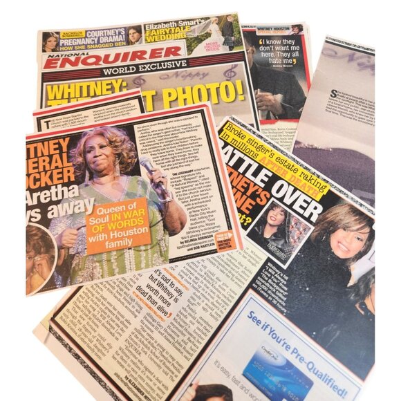 Whitney Houston Magazine Lot National Enquirer March 2012 Special Editions - Picture 3 of 6